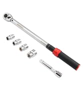 Inwell 1/2 Inch Drive Click Torque Wrench, Car Maintenance Kit, Bike Torque Wrench Set