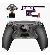 eXtremeRate SPARK Back Paddles Kit for PS5 Controller BDM-010 BDM-020, OLED Display + Clicky Trig...