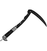 Black Sharp Edge Folding Sickle Weeder Gargening Hand Tool Portable Safety Wooden Handle Manual G...