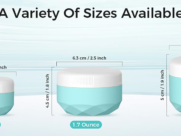 Silicone Cream Jars