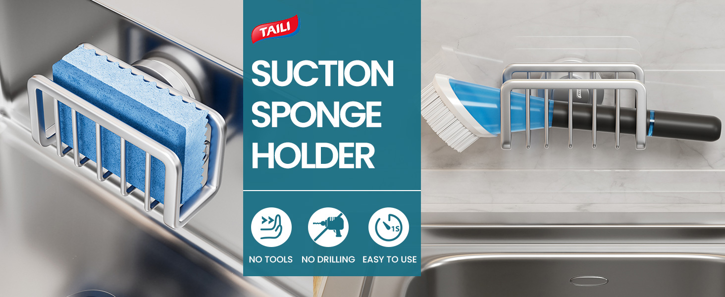 sponge holder for kitchen sink