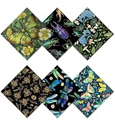 CREATCABIN 6 Pcs Microfiber Cleaning Cloth Insects Microfiber Cloth Soft Multicolor Glasses Clean...