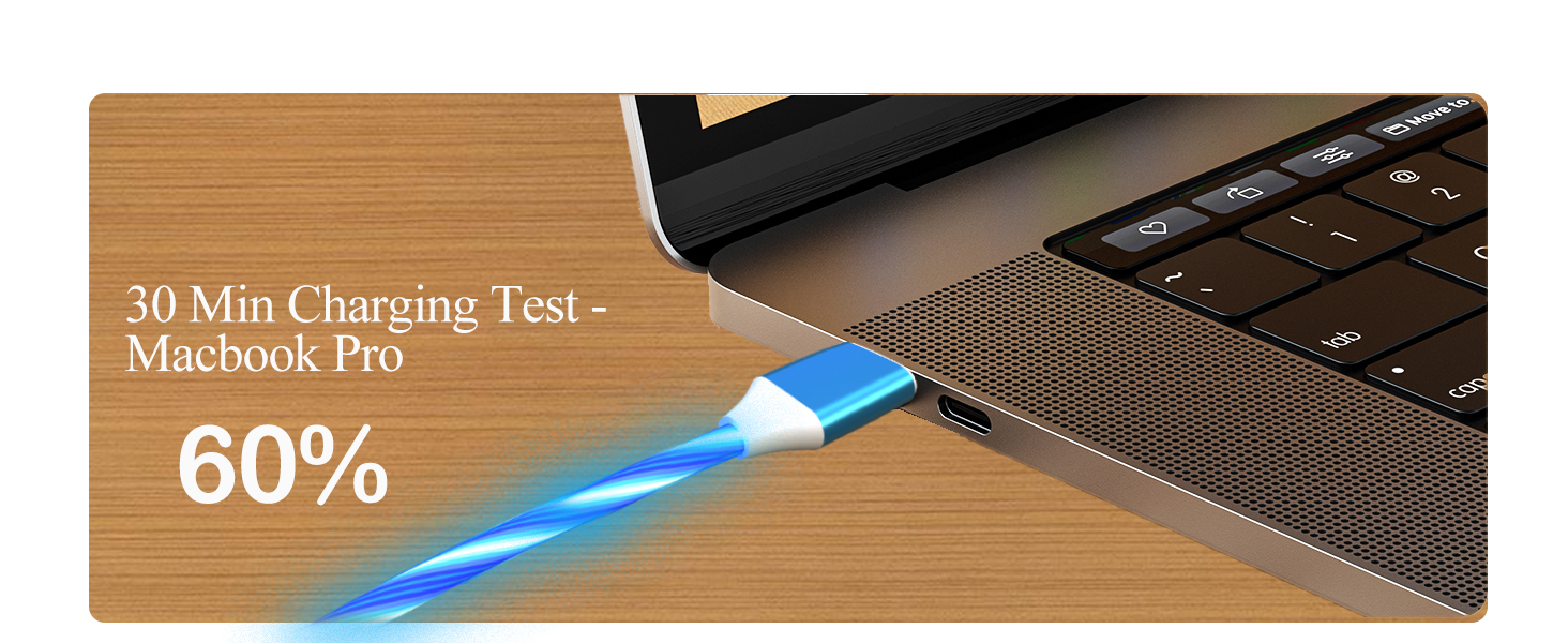 Light Up USB C Charging Cable