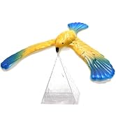 Balancing Eagle, Balancing Bird Balance Eagle Wingspan with Pyramid Stands, Balancing Bird for Fi...