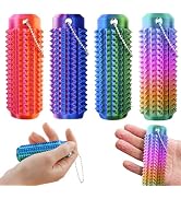 Anxiety & Stress Relief Keychain 4PCS, 3D Printed Desk & Office Focus Gadget