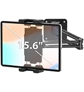Urmust Tablet Wall Mount Holder for iPad, 360°Rotation Adjustable Tablet Stand Holder with Alumin...