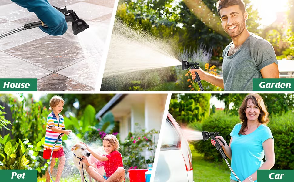 Metal Garden Hose; water hose; expandable garden hose; water hose 50 ftgarden hose;