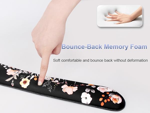 keyboard and mouse pad