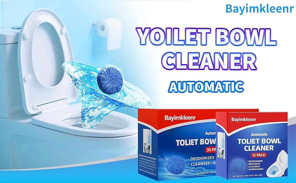 Bayimkleenr Automatic Toilet Bowl Cleaner