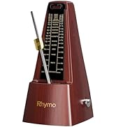 Mechanical Metronome for Guitar, Piano & Violin, 40-208 BPM with 4 Beat Modes (2/4, 3/4, 4/4, 6/8...