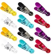 Chip Bag Clips, 12Pcs Food Clips, Magnetic Bag Clips for Food Storage with Air Tight Seal Grip fo...