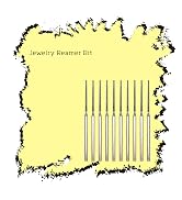 COLIBROX 10pc 2" Diamond Bead Reamer Set 1/16" x 7/8" for Dremel Rotary Tool 1/8"