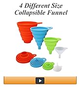 BPA FREE SILICONE FUNNEL
