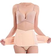 GOEGE Postpartum Belly band Postpartum Recovery Surgery Support Belly Wrap for C-Section Hernia a...