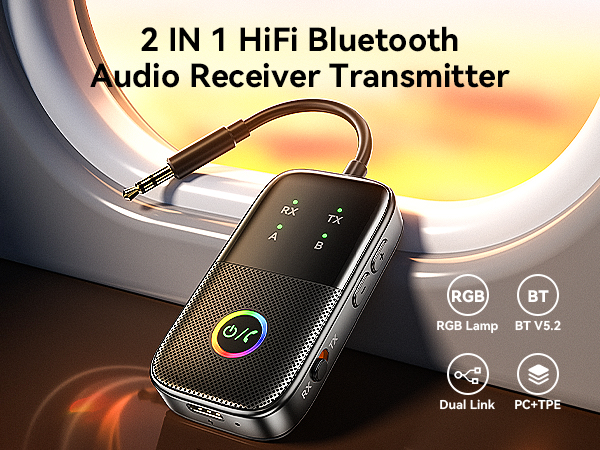 airplane bluetooth adapter for headphones