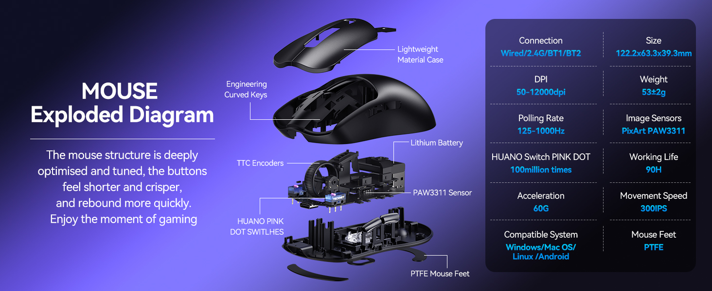 MOUSE Exploded Diagram