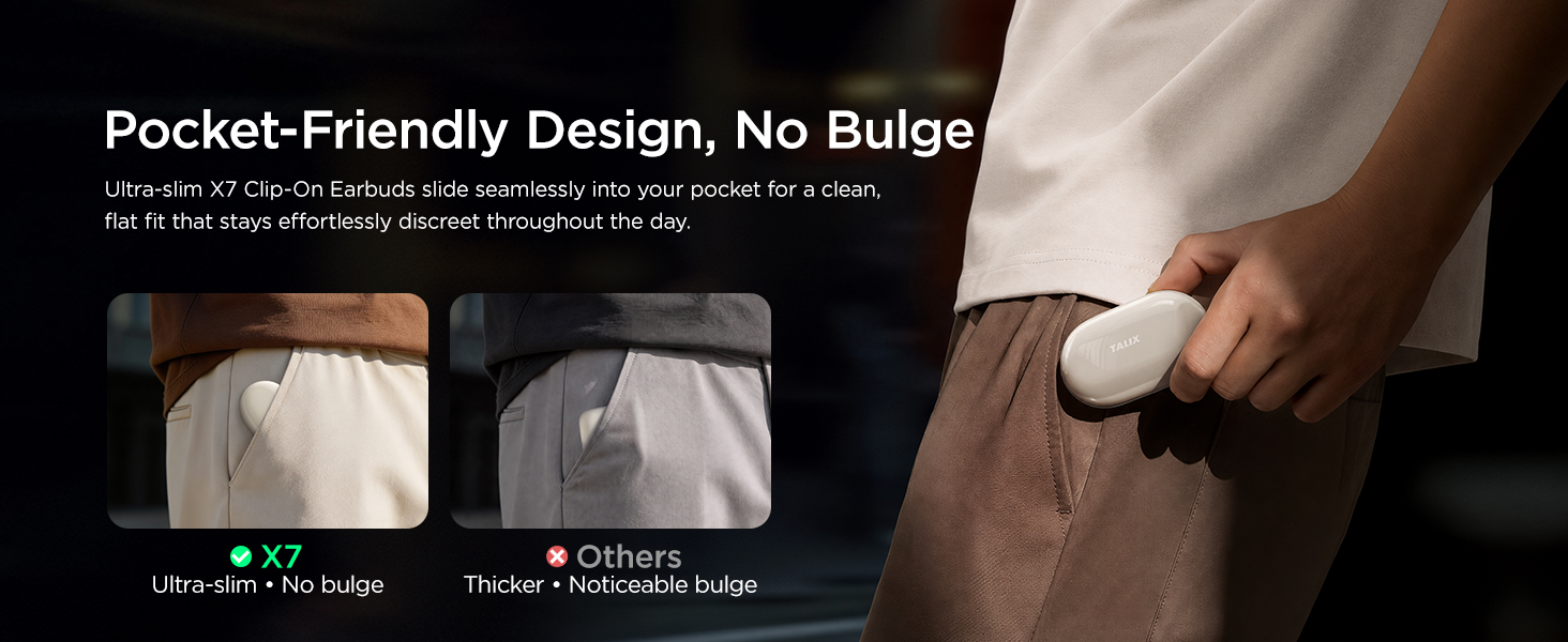 clip on earbuds