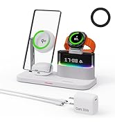 Brimford Magnetic Charger for Samsung, 5 in 1 Wireless Charging Station for Samsung Galaxy S25 Ul...