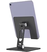 ALASHI Tablet Stand for Desk, Stable Tablet Holder with Heavy and Thickened Metal Base for Large ...