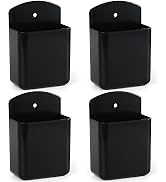 SIBRANT 4 Pcs Remote Control Holder Wall Mount, TV Controller Holder, Self Adhesive Remote Holder...
