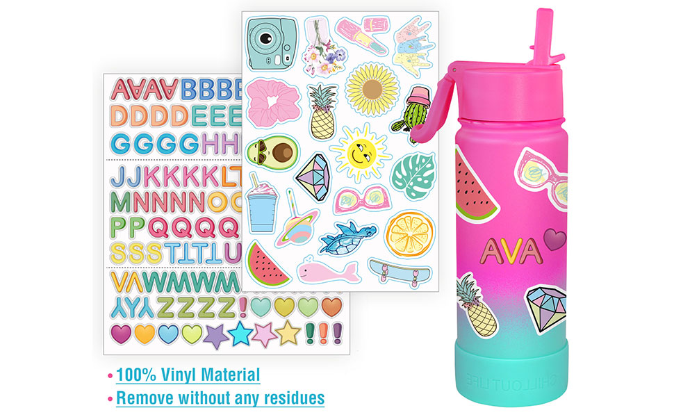 Stickers for water bottles