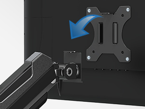 monitor wall mount single arm