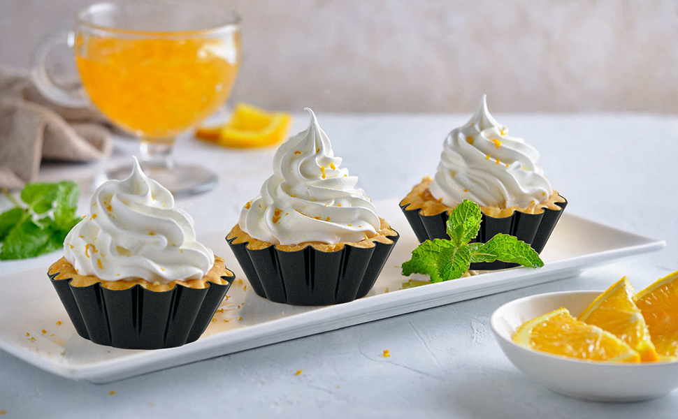 Urxirha 11PCS Egg Tart Molds for Baking