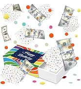 WenmthG Happy Birthday Surprise Gift Box Explosion for Money - DIY Pop Out Folding Bounce Explosi...
