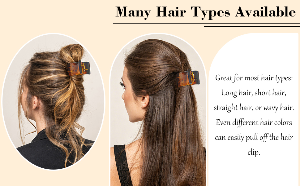 medium hair clips