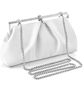 TINDTOP Clutch Purses for Women, PU Leather Formal Evening Bags Shoulder Party Handbags Wedding C...