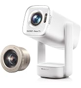Aurzen D1R air Roku TV USB-C Powered Smart Projector Bundle with Aurzen AuroraBeam Lens