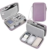 Hard Electronics Organizer Shockproof Carrying Case for MacBook Power Adapter Chargers Cables Pow...