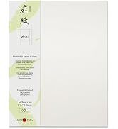 ONAO Japanese Rice Paper Printable 8.5 x 11 Inch Letter Size Paper (100 Sheets), Multipurpose Cop...