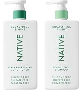 Native Scalp Detox Shampoo and Conditioner, Eucalyptus & Mint, Naturally Derived Ingredients | Al...