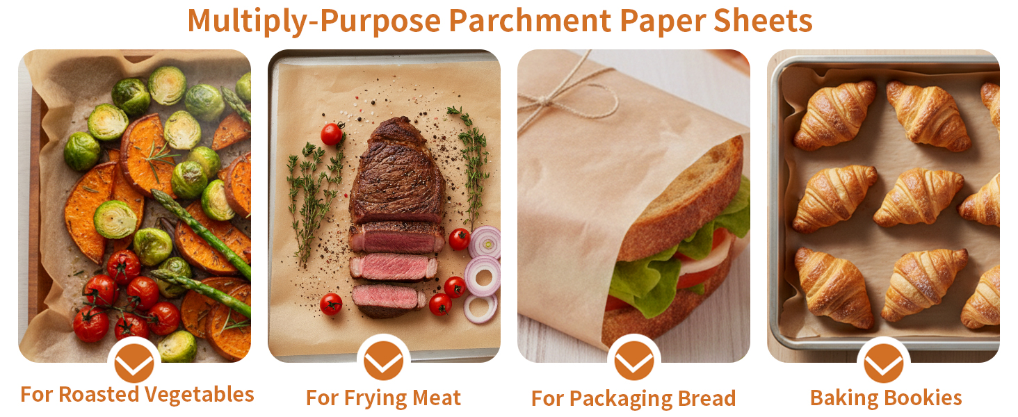 baking paper sheets