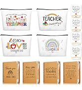 WenmthG 20Pcs Teacher Appreciation Gifts Bulk for Women - Thank You Teachers Gifts with Cosmetic ...