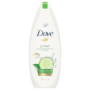 Dove Go Fresh Cool Moisture Body Wash with NutriumMoisture, 24 Ounces