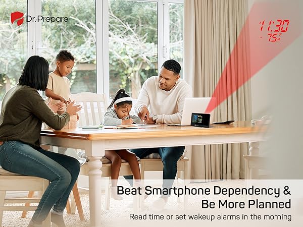 2.1 Projection Alarm Clock