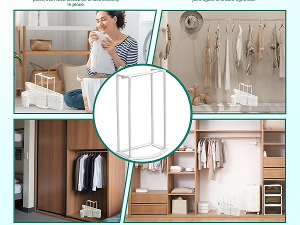 hanger holder stand