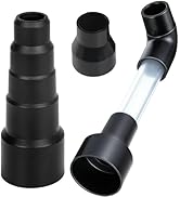 Wet Vac Attachment AC Drain Line Vacuum Adapter to Unclog and Evacuate A/C HVAC Drain Lines, Univ...