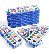 Shuttle Art 16 Colors Watercolor Paint Set Bulk, 15 Pack, Watercolor Paint Set with Paint Brushes...