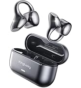 Kinglucky AirClip Open Ear Headphones Comfortable & Secure, Immersive Sound, 50H Battery, Bluetoo...