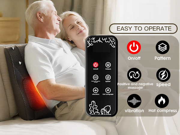 back massager for pain relief deep tissue