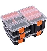MIXPOWER 4 Piece Set Toolbox Hardware & Parts Organizers, Versatile and Durable Storage, Customiz...