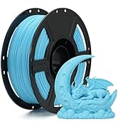FLASHFORGE High Speed PLA+ 3D Printer Filament Ice Blue, Enhanced Melt Flow for Faster, Smoother ...
