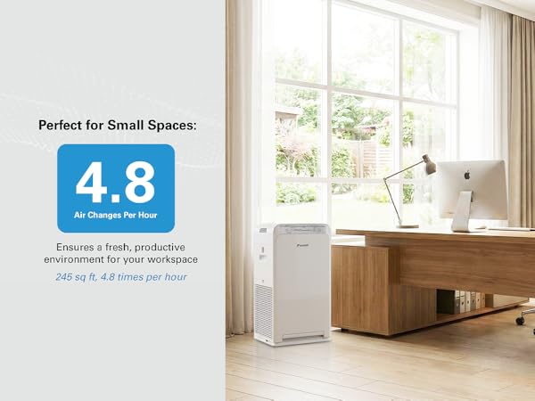 Perfect for small spaces to ensure a fresh and productive environment