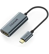 QGeeM USB C to HDMI Adapter 4K@60Hz,Type-C Thunderbolt 3/4 to HDMI Adapter Converter,Compatible f...