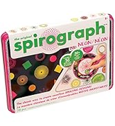 Spirograph Neon Collectors Tin – Arts and Crafts, Kids Toys, Art Supplies, Craft Supplies, Drawin...