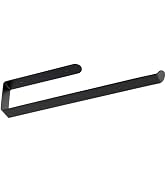 DIYZON Self Adhesive Paper Towel Holder Under Cabinet Mount, Wall Mount Paper Towel Roll Rack for...