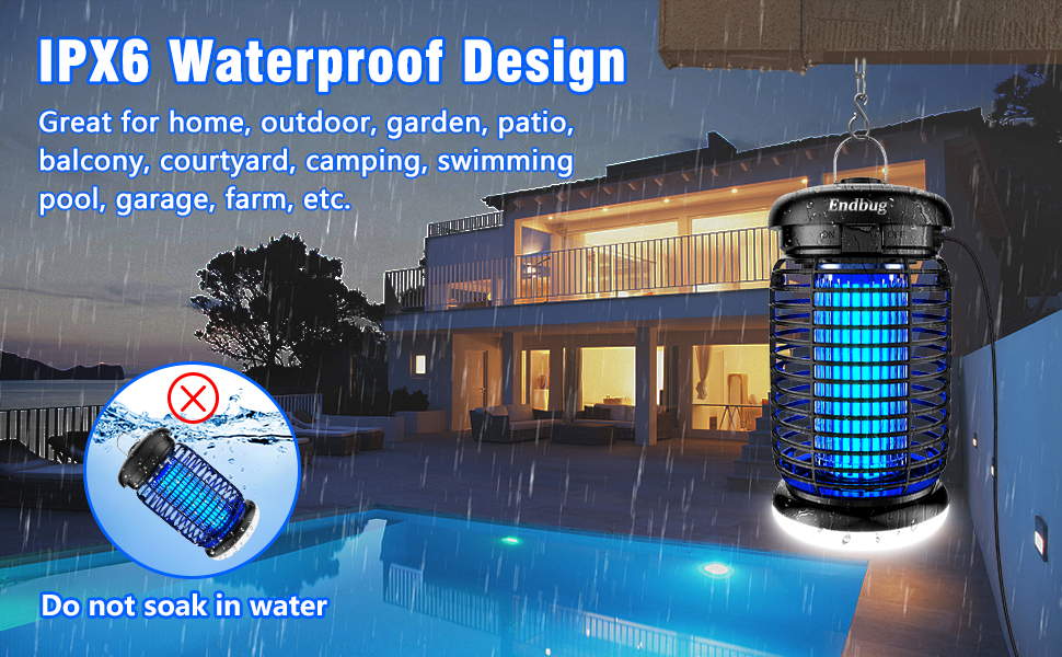 waterproof bug zapper